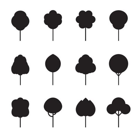 Free Tree Outline Vector Images (over 2,700)