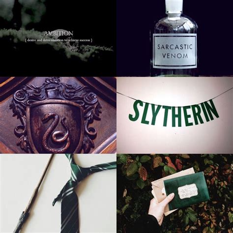 Hogwarts Is My Home — Hogwarts houses aesthetics: Slytherin (requested)