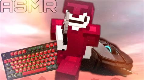 Asmr АСМР майнкрафт бед варс клавиатура и мышка Hypixel Bedwars Keyboard Mouse Sounds