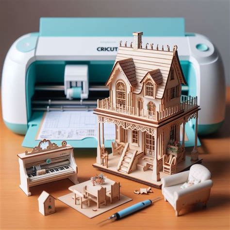 Diy Delight Cricut Machines And Dollhouse Decor In 2024 Dollhouse Miniatures Diy Diy Doll