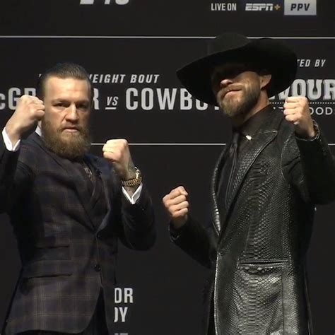 UFC 246: Pre Fight Press Conference | Conor McGregor and Cowboy Cerrone ...