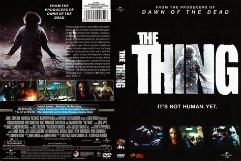 The Thing Movie Dvd Scanned Covers The Thing 2011 Dvd Covers