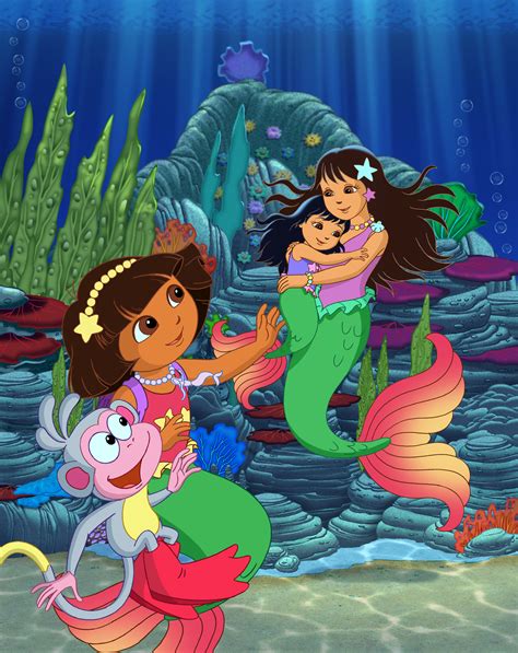 Dora The Explorer Doras Rescue In Mermaid Kingdom Dvd Review | Sexiz Pix