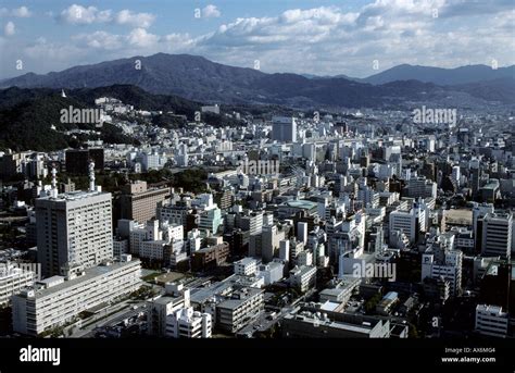 Aerial view hiroshima city hi-res stock photography and images - Alamy