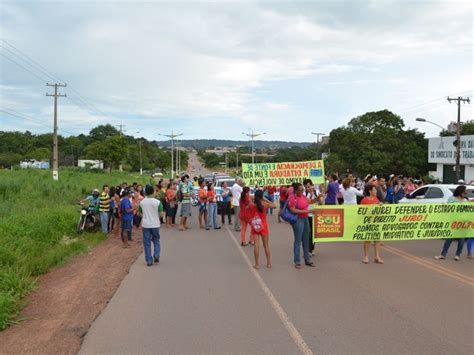 G1 Manifestantes pró Dilma interditam rodovia federal BR 163 em