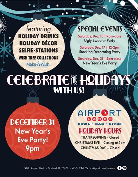 December Events at Airport Lanes - MyCentralFloridaFamily.com