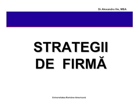 PDF STRATEGII DE FIRMA 01 DOKUMEN TIPS