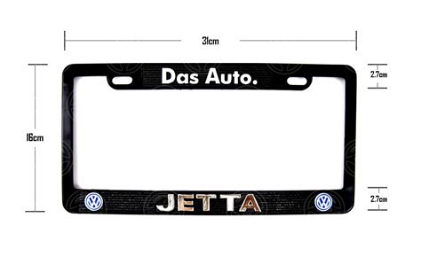 Marcos Porta Placas Autos Volkswagen Jetta Das Auto En