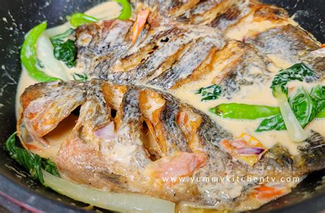 Ginataang Tilapia Recipe Yummy Kitchen