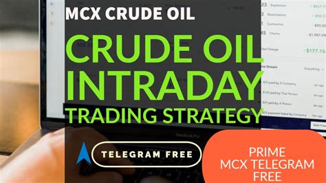 Mcx Crude Oil Intraday Trading Strategy 85 90 Accuracy Rate Youtube