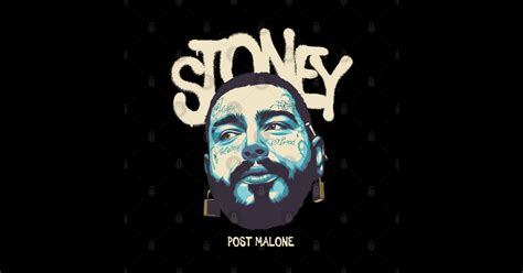 Post Malone - Post Malone Vector Cartoon - Sticker | TeePublic