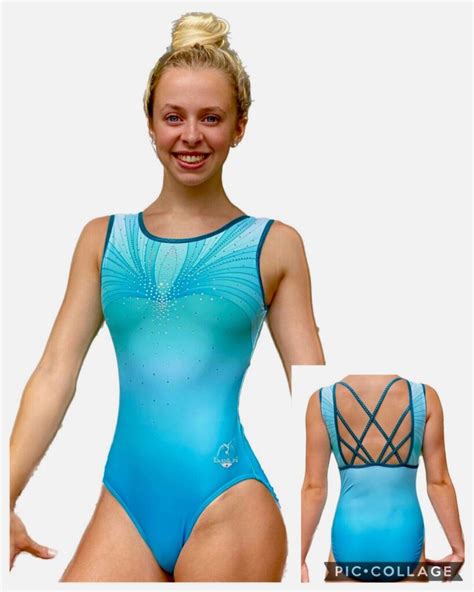 Marina Girls Gymnastics Leotard Open Back Detail Or Racer Back