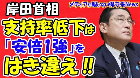 【メンバー限定：広告なし】【岸田首相】支持率低下は「安倍1強」をはき違えている！？世論調査で所得税減税を評価されず！！「減税の後増税」という