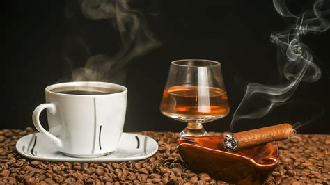 4k Decanter Cognac Cigar Hd Wallpaper Rare Gallery