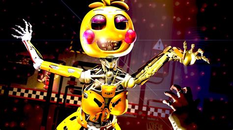 Fnaf 6 Ffps Golden Toy Chica Secret Five Nights At Freddys Ultimate