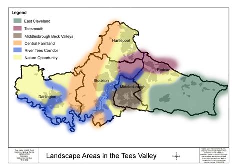 Tees-Valley-Landscape-Areas-Map | Tees Valley Nature Partnership