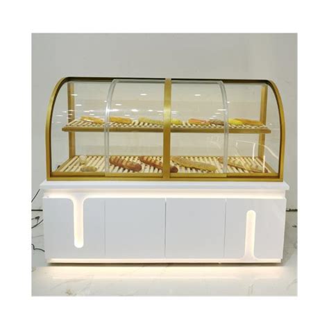 Bakery Refrigerator Stainless Steel Base Bakery Display Cake Showcase