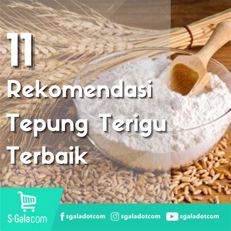 11 Rekomendasi Tepung Terigu Serbaguna Terbaik 2022