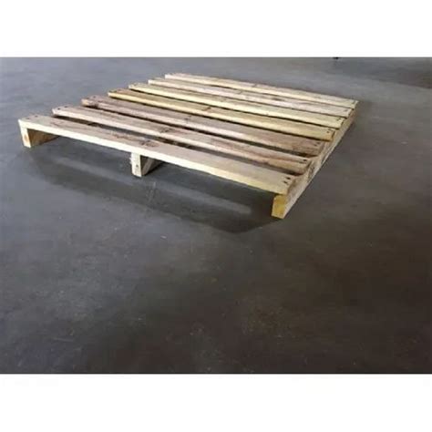 Rectangular Way Rubber Wood Pallet Capacity Kg At Rs