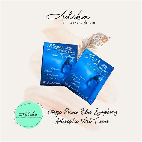 Jual Magic Power Blue Symphony Antiseptic Wet Tissue Tissue Magic