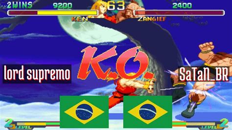 Ft Sfa U Lord Supremo Br Vs Satan Br Br Street Fighter Alpha