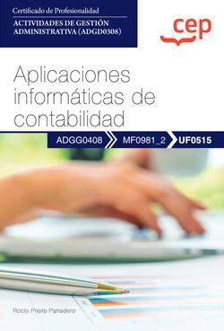 Manual Aplicaciones Inform Ticas De Contabilidad Uf