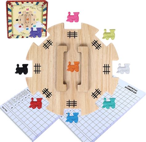 Amazon.com: GOTHINK Mexican Train Dominoes Accessories Set - Large Size ...