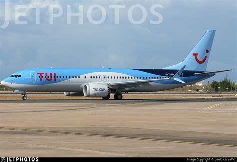 G TUMY Boeing 737 8 MAX TUI Paulo Carvalho JetPhotos