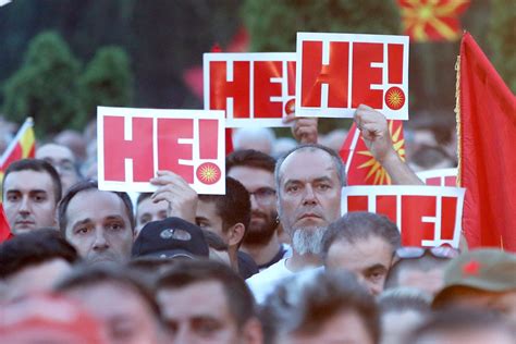 U Skoplju Protest Ultimatum Ne Hvala