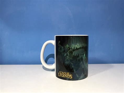 Caneca Lol Gamer Thresh O Guardi O Das Correntes Elo