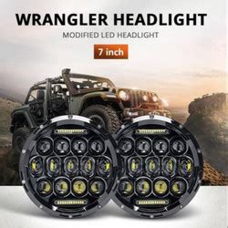 Jual Headlamp Lampu Depan LED Jimny Hardtop Katana Jeep Rubicon