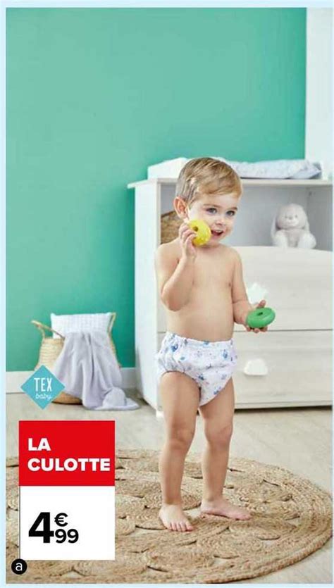 Promo La Culotte Tex Baby Chez Carrefour Market Icatalogue Fr