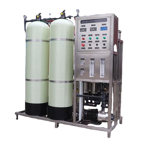 Commerical Drinking Water Purification Machine 2000L H RO Water