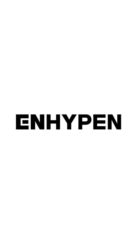 Enhypen Logo Wallpaper Desktop