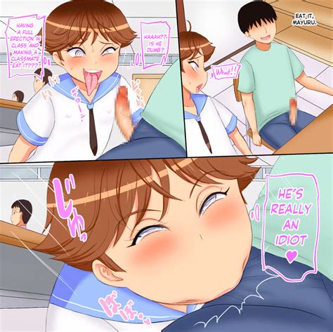 Rule 34 Ahe Gao Akatsuki Giken Blowjob Blowjob Face Blowjob Under Table Classroom Comic