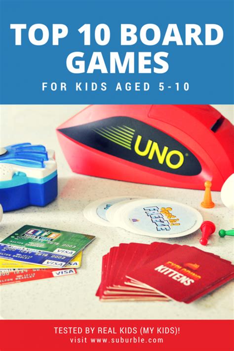 Our 10 Favourite Board Games For Kids Aged 5 10 Suburble