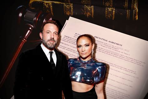 Jennifer Lopez Y Ben Affleck Podrían Quedar Enemistados Tras Su Divorcio