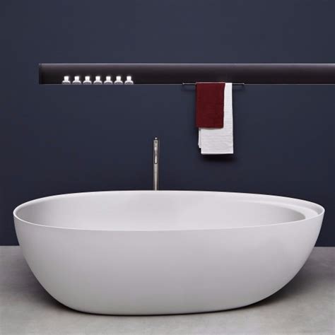 Antonio Lupi Sled Freestanding Bathtub Antonio Lupi Colormood Argilla