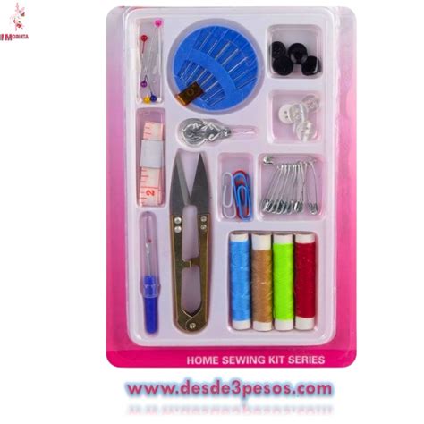 Kit De Costura Para Manualidades Que Contiene Pinzas Botones