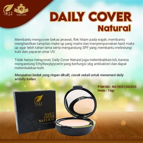 Jual Sr Daily Cover Bedak Anti Luntur Bedak Glowing Bedak Sultan