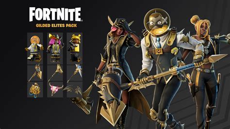 Gilded Elites Pack Fortnite Pack Fortnitegg