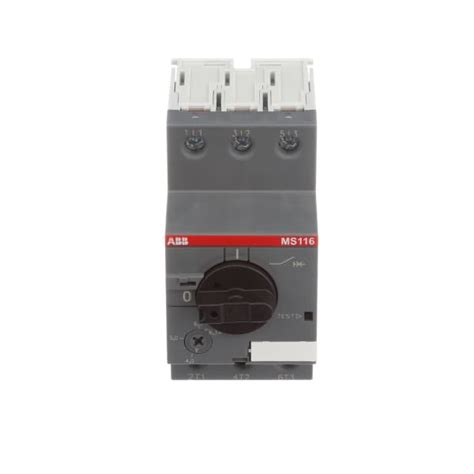 Abb Ms Manual Motor Starter Hp V A V Thermal