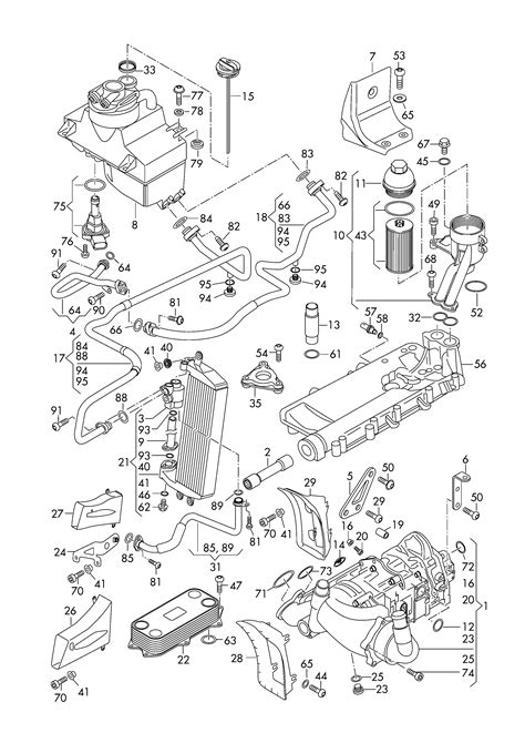 R8 2013 2015 Oil Pump Oil Filter Bracket Oil Filter Oil