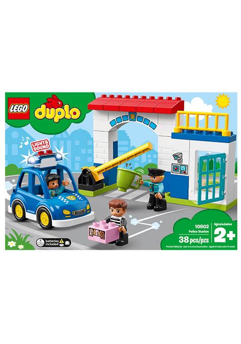 Lego Duplo Police Station 38pc Building Set With Figures