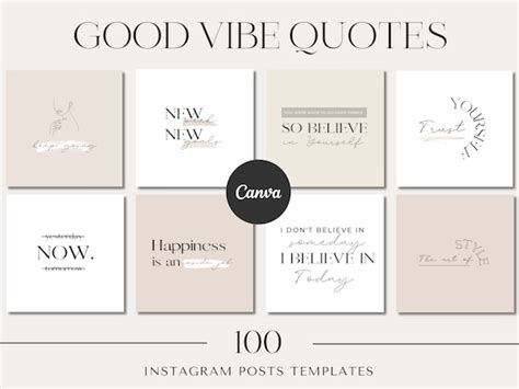 100 Instagram Quotes Template Editable Quotes Templates - Etsy