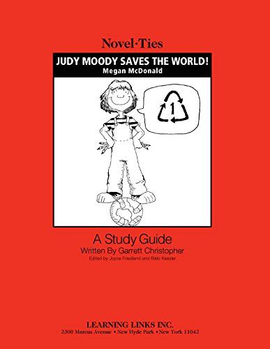 Judy Moody Saves The World Novel Ties Study Guide Megan Mcdonald