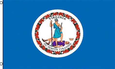 Virginia State Flag State Flags Virginia State A1 Flags And