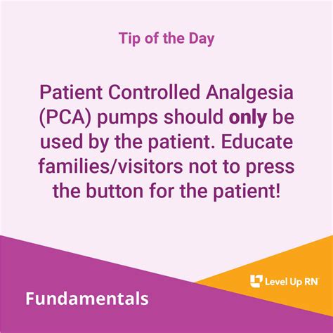 Patient Controlled Analgesia (PCA) Pumps - LevelUpRN