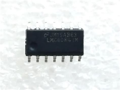 Lmc Im Nsc Ic Op Prec Cmos Quad Soic Pi Ces Eur