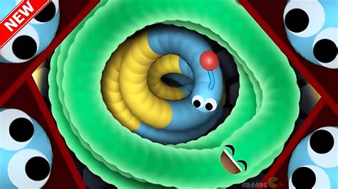 Slither Io Revered Wow Big Worms Slither Snake Io Top One In Lobby